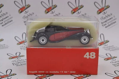 DIE CAST 1/43 " BUGATTI 5000 CC MODELLO T50 - 1932 " N. 48 RIO - Immagine 1 di 3