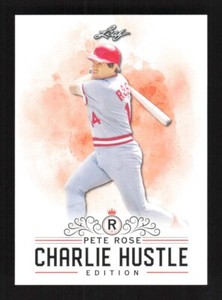 2020 Leaf Charlie Hustle Edition Pete Rose #04