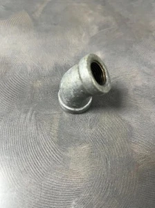 1/8" GALVANIZED 45 DEGREE ELBOW - Picture 1 of 3