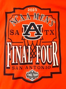 2025 Final Four Basketball San Antonio March Madness Auburn Tigers Shirt Größe 2XL - Bild 1 von 3