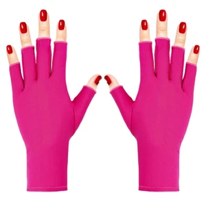 anti UV Gloves for Nail Lamp Light Manicure Gloves UV Protection Gloves Fingerle - Picture 1 of 18
