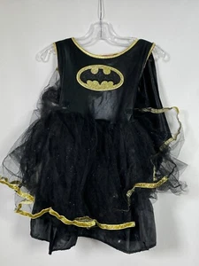 Batgirl Tutu Dress Halloween Costume Rubie’s Black & Yellow Girl’s SMALL - Picture 1 of 9