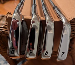 MacGregor VIP Forged Irons 3-PW | Chrome | KBS Tour 120 Stiff shaft | NEW - Rare - Picture 1 of 9