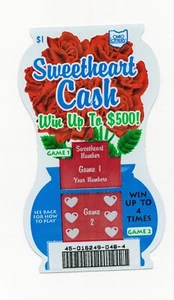 Ohio lottery 1996 scratch ticket expired UNSCRATCHED mint rare die cut vintage - Picture 1 of 2