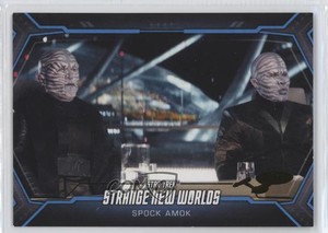 2023 Rittenhouse Star Trek Strange New Worlds Season 1 Gold Spock Amok #30 9pa