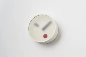 Lemnos Wall Clock kehai KM22-01 WH WHITE 13x5.5cm / 5.11 x 2.16 inch - Picture 1 of 5