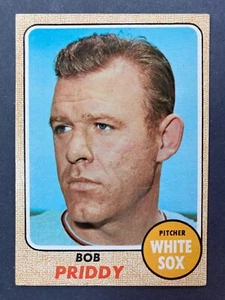 Bob Priddy 1968 Topps #391 (Medias Blancas de Chicago) - Imagen 1 de 2
