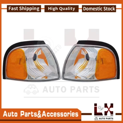 Conjunto de luz de giro/estacionamento dianteira TYC 2 compatível com 2001-2010 Mazda B2300 - Imagem 1 de 4