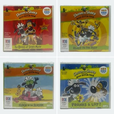 4x Shaun the Sheep: Tales from Mossy Bottom Farm Audio CDs - New & Sealed - Image 1 of 4
