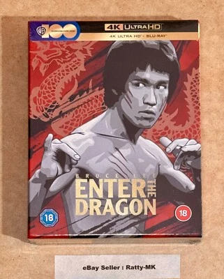 ENTER THE DRAGON - UK COLLECTOR'S EDITION 4K + BLU RAY STEELBOOK - NEW & SEALED - Image 1 of 4
