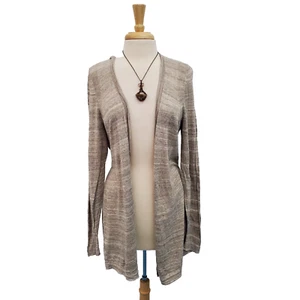 Cárdigan Suéter Torrid Mujer Ligero Beige Frente Abierto Talla 1X Manga Larga - Imagen 1 de 14