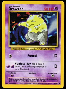 Pokemon TCG - Base Set - Drowzee - 49/102 - Common - Regular LP/NM - Picture 1 of 2