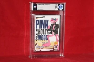 Pink Goes to Hollywood (Sega Genesis, 1993) Sealed, WATA Graded 8.5 A+ - Picture 1 of 2