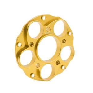 Flangia parastrappi CNC Racing oro Ducati 848 EVO 2011-2013 - Imagen 1 de 5