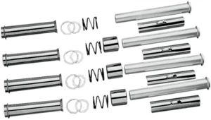 Paquete de kit de tubos de varilla de empuje cromado Harley Big Twin 79-84 cabeza de pala - Imagen 1 de 1