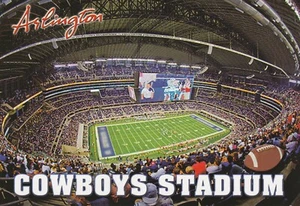 Arlington Texas Dallas Cowboys Football Stadium 5x7 Jumbo Postcard - Picture 1 of 2