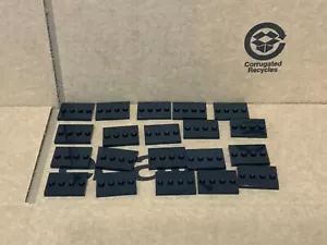 LEGO Parts - Black Tile, Modified 3 x 4 4 Studs in Center - No 88646 - QTY 20 - Picture 1 of 2