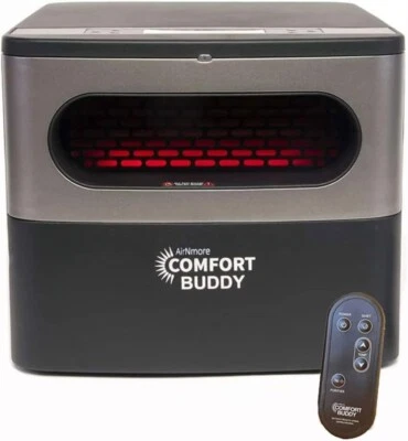 Airnmore Comfort Buddy, Space Heater, Unique Small Form Factor for Small Spaces - Image 1 of 4