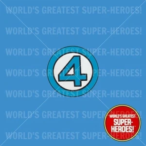 Mego Invisible Girl Decal Vinyl Pre-Cut Reproduction For WGSH 8” Action Figure - Picture 1 of 2