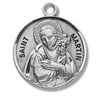 Mrt Sterling Silver 7 8 Round Saint St Martin Patron Medal