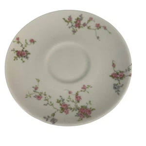 Theodore Haviland Limoges Made In USA Teetasse Untertasse Rosa Spray - Bild 1 von 6