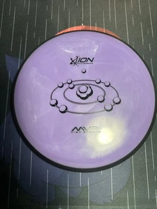 3rd Run Medium Mvp Ion purple 173g 9/10 never thrown Disc Golf Rare Pfn Textured - Picture 1 of 2