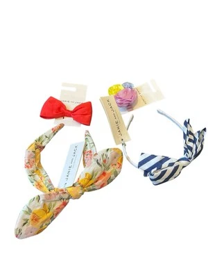 Janie And Jack Accesorios para el Cabello Niños Flor Pasador/Banda Lazo Paquete NUEVO Foto 1 de 4