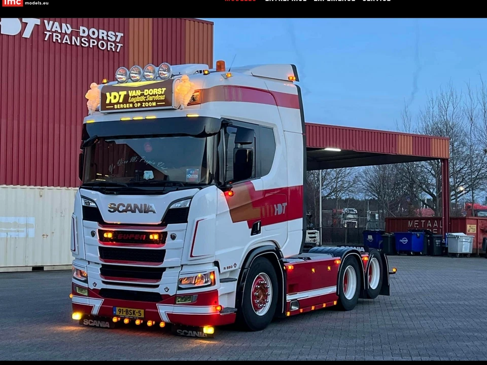 IMC MODELS,SCANIA R Serie High 6x4 VAN DORST LOGISTICS, 1/50, IMC32-0232 - Image 1 of 1