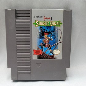 Castlevania II: Simon's Quest (NES, 1988) CART ONLY - TESTED - VERY GOOD