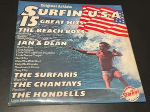 Surfin' U.S.A. - Vinyl Record LP Album - The Beach Boys, Surfaris, Chantays - Picture 1 of 5