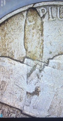 1946 S Jefferson Nickel With Lamination Error Or Strike Thru - Image 1 of 3