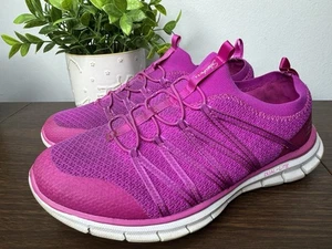 Skechers Dual Lite Pink Sneakers 9.5 Lightweight Washable Knit Memory Foam shoes - Picture 1 of 11
