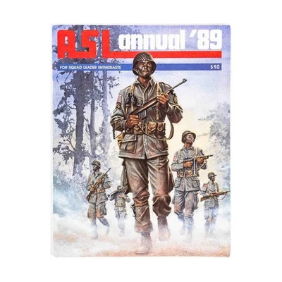 Avalon Hill Advanced Squad Leader ASL Anual '89 En muy buen estado+ Foto 1 de 2