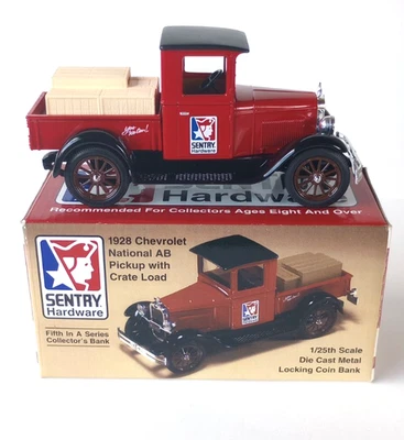 1996 Limited Edition Sentry Hardware 1928 Chevrolet National AB Pickup w/crate - Image 1 of 4
