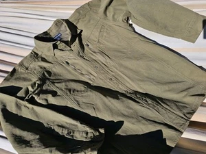 ExOfficio  Mens Long-Sleeve Button-Down Shirt, Olive, Size S - Picture 1 of 5