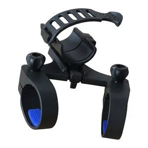 Bike Handlebar Flashlight Holder Quick Release for 18 to 34mm Diameter Lights - Picture 1 of 7