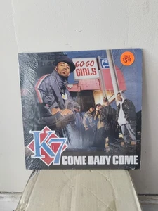 12" K7 – Come Baby Come Vinyl Picture Slv. Tommy Boy 1993 RAP HIP-HOP M- Shrink - Picture 1 of 3