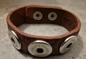 Original NOOSA Amsterdam Armband Leder,  rot - Bild 1 von 4