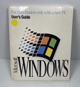 Vintage Microsoft Windows 3.1 User's Guide Brand New with Product Key - Picture 1 of 6