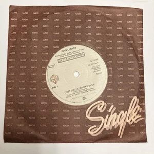 John Lennon – (Just Like) Starting Over - Geffen 7" Vinyl 1980 Label Variant - Picture 1 of 6