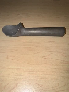 The Pampered Chef Vintage Helado Cuchara Mango Aluminio Extremo Blanco - Imagen 1 de 4