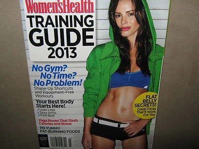 NEW! Women's Health TRAINING GUIDE Peak Nutrition Lose Weight Flat Belly 2013 Foto 1 de 4