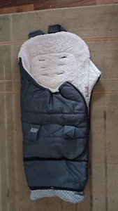 Lammfell Fußsack Kinderwagen - Bild 1 von 3