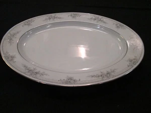 Noritake SWEET LEILANI China 13 1/2" ovale große Servierplatte ~ NEUWERTIG! - Bild 1 von 4
