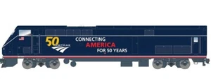 Athearn Genesis HO AMD103 P42 Amtrak 50th Anniversary Locomotive # ATHG81114 - Picture 1 of 2