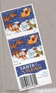 2012 Forever Santa Complete Booklet, Scott #4715b, Mint NH - Picture 1 of 1