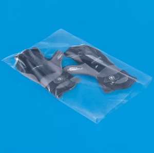 Bolsas de polietileno transparentes 12 x 18" 2 MIL tapa abierta grado alimenticio duradero Uline S-1010 cantidad 100 - Imagen 1 de 3