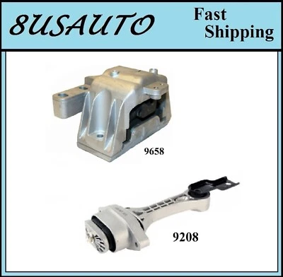 2 件装电机安装 适合 2000 - 2006 奥迪 TT,TT 四轮车 1.8L 升 — 第 1/4 张图片