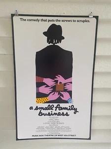 A Small Family Business Theater Broadway Window Card Poster 14" x 22" - Picture 1 of 6