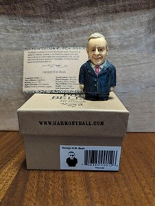 Harmony Kingdom Ball Historical Pot Belly Retired George H. W. Bush Senior - Bild 1 von 7